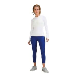 Lululemon It’s Rulu Run Long Sleeve- White- Size 4 LW3FKIS